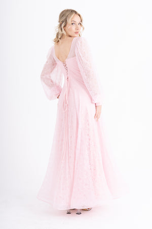 ZORYNTA Pudra Abiye Elbise