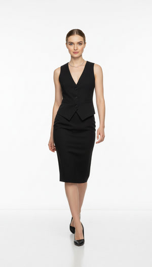 TRİER Siyah Ofis Takımı