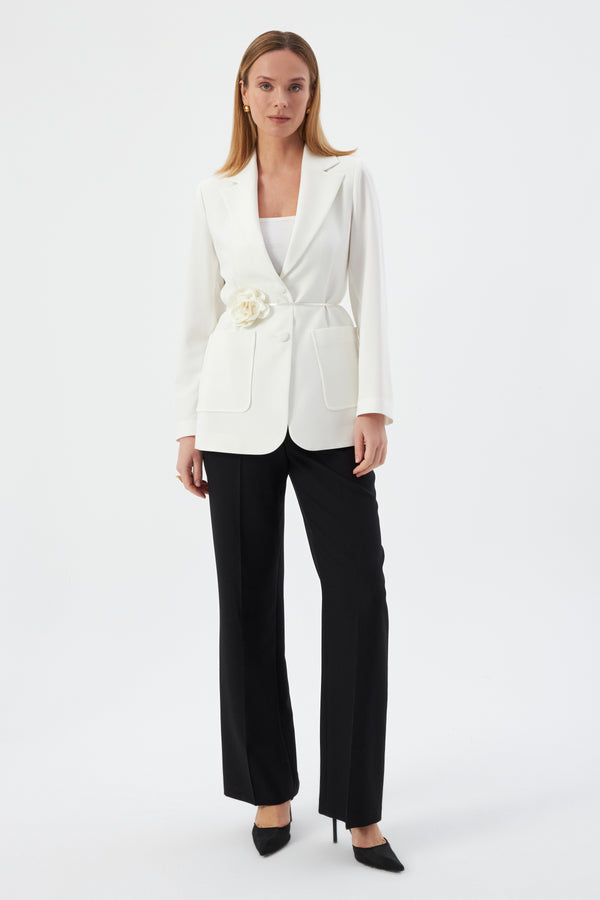 CANNES Ekru-Siyah Ofis Takımı