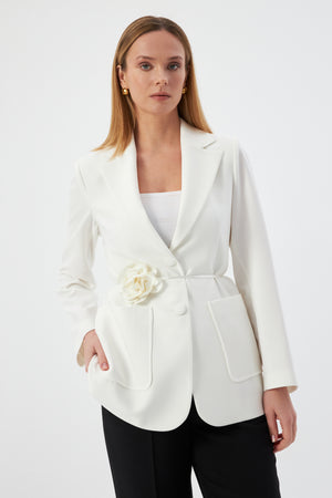 CANNES Ekru-Siyah Ofis Takımı