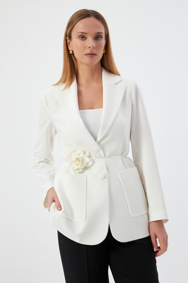 CANNES Ekru-Siyah Ofis Takımı