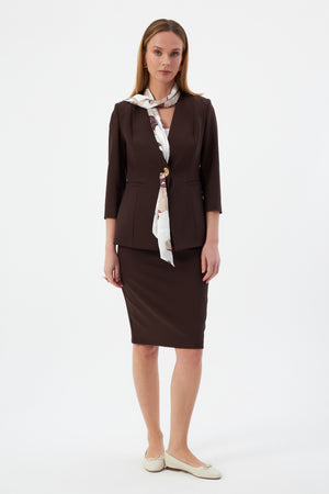 DIJON Kahverengi Ofis Takımı