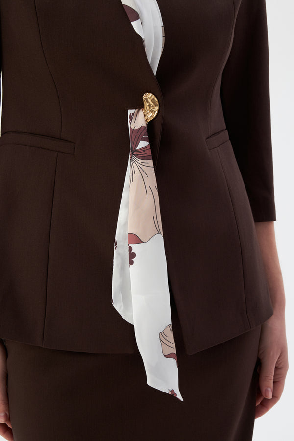 DIJON Kahverengi Ofis Takımı