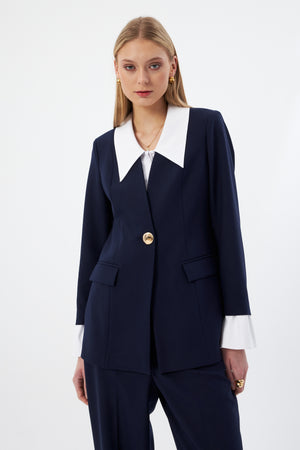 VIENNA Lacivert Ofis Takımı