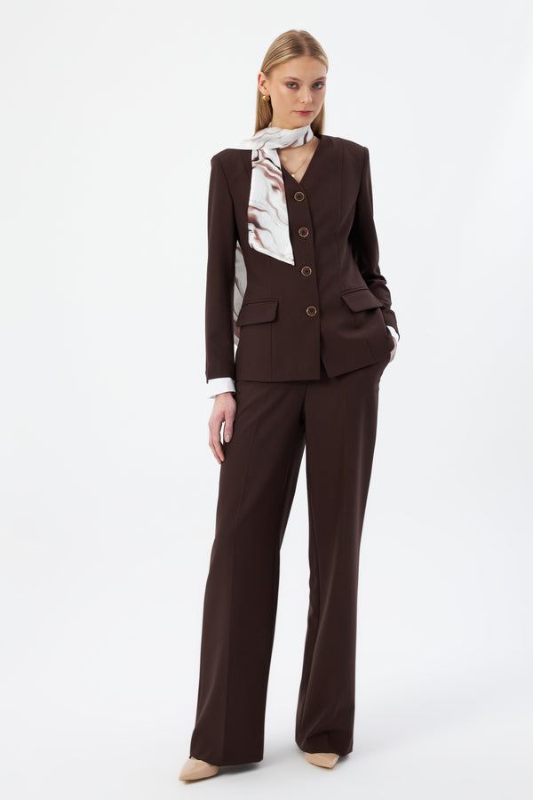 DUBLIN Kahverengi Ofis Takımı