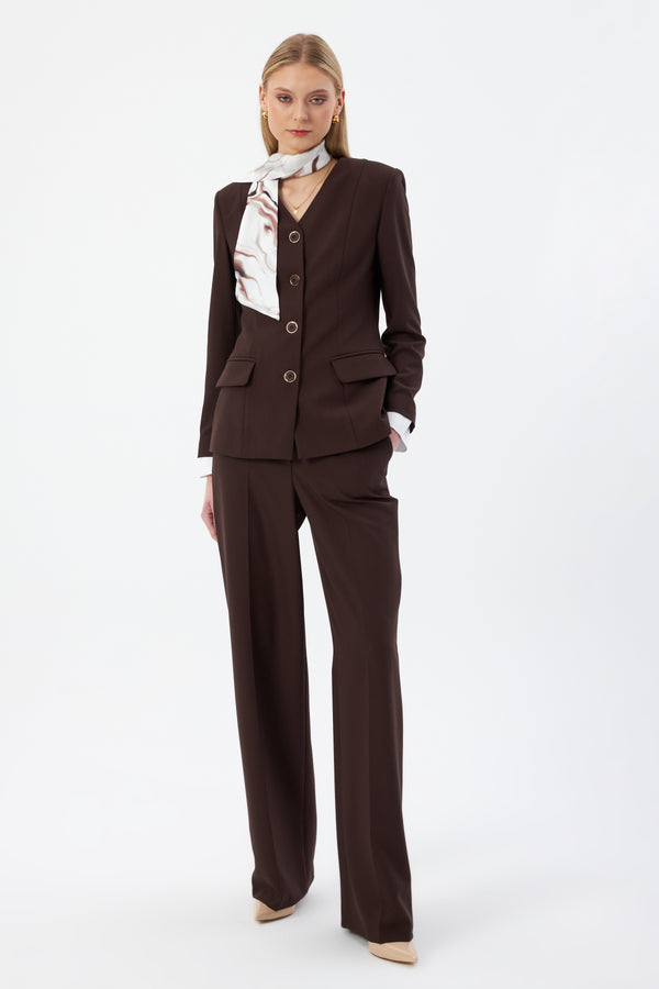 DUBLIN Kahverengi Ofis Takımı