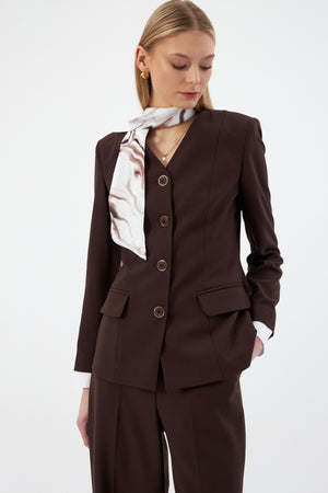 DUBLIN Kahverengi Ofis Takımı