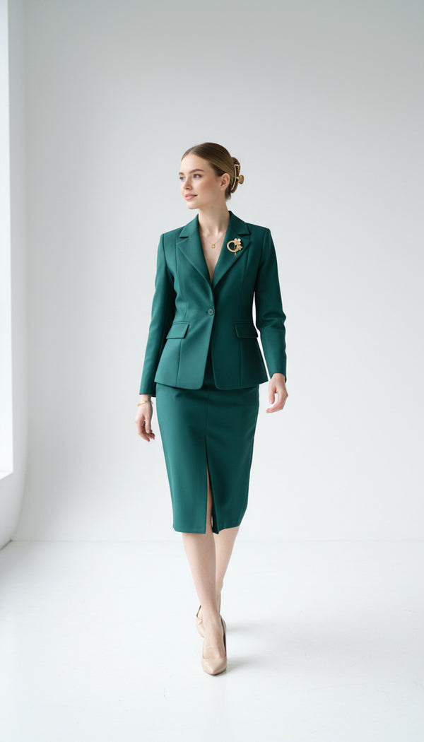 B-43938-31428-758 Зеленый