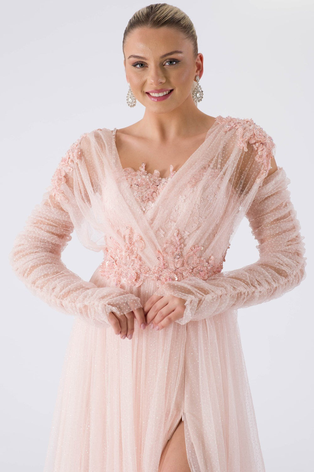 Foggy Powder Dress Dress