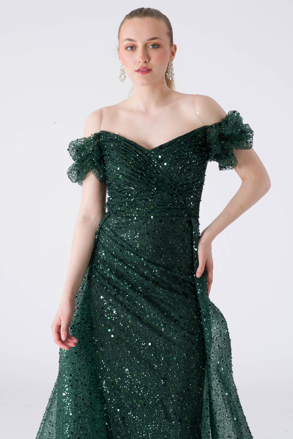 HAPE Zümrüt Abiye Elbise