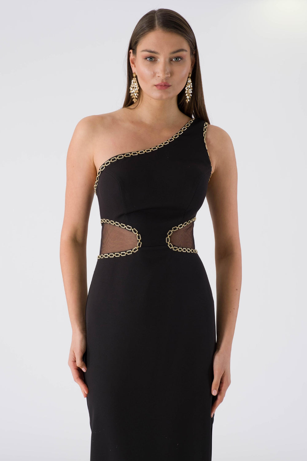 Johnny black evening dress dress