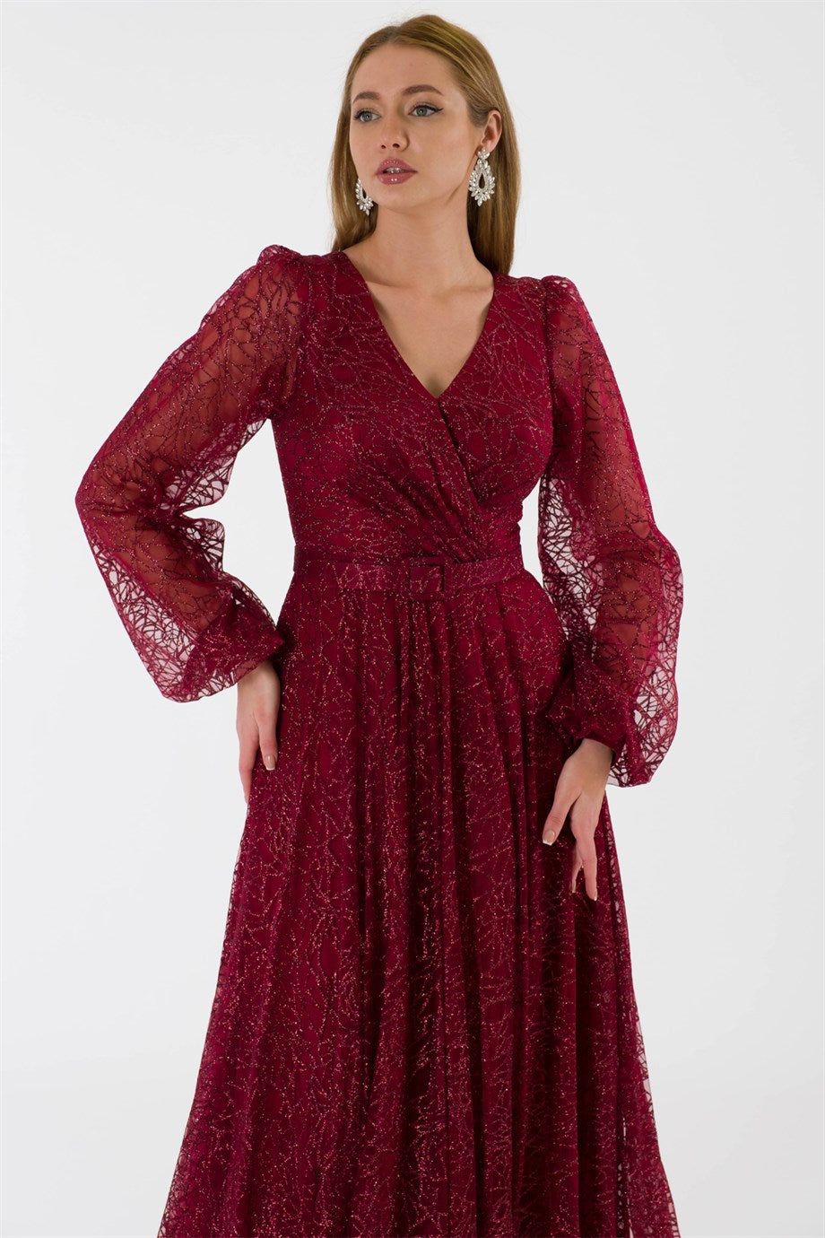 ILU Bordeaux Evening Dress