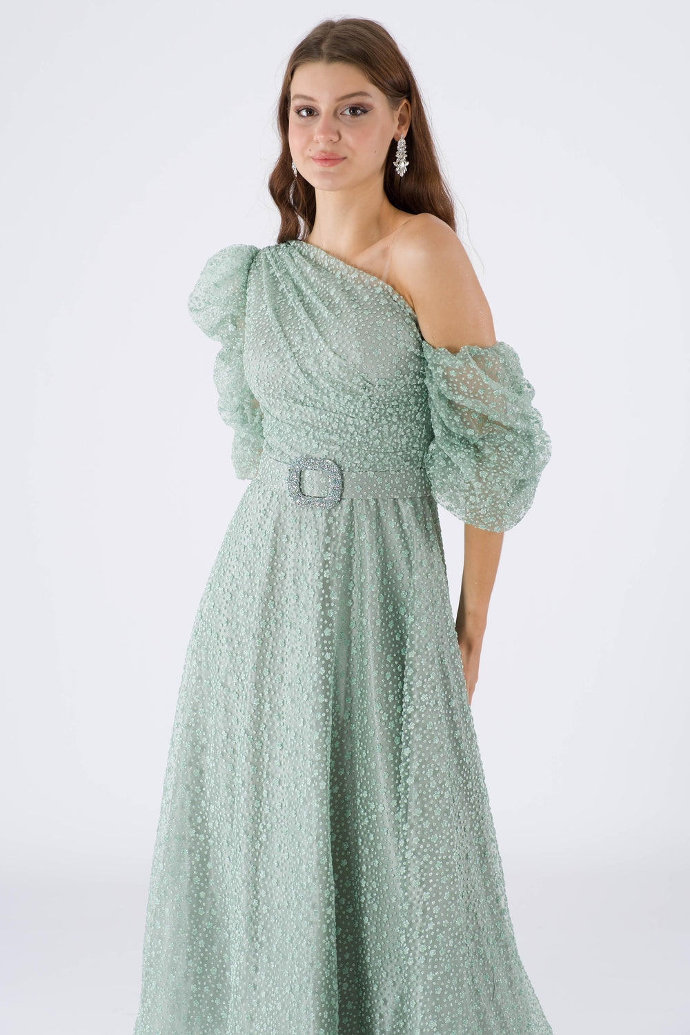 Lena Mint Evening Dress