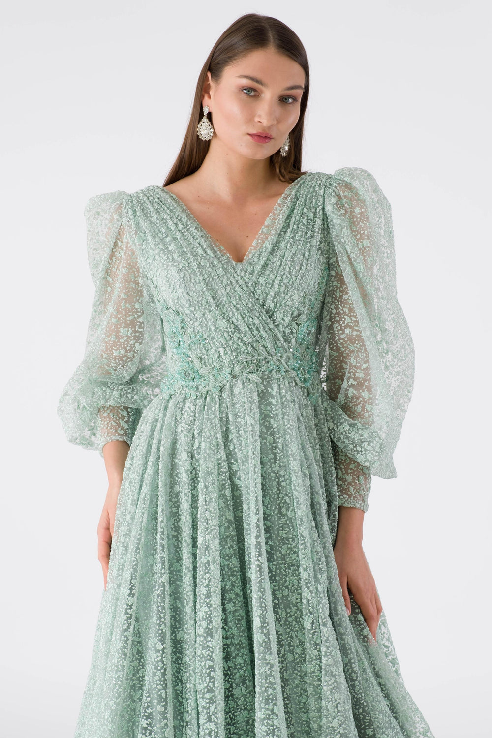Mint Evening Dress
