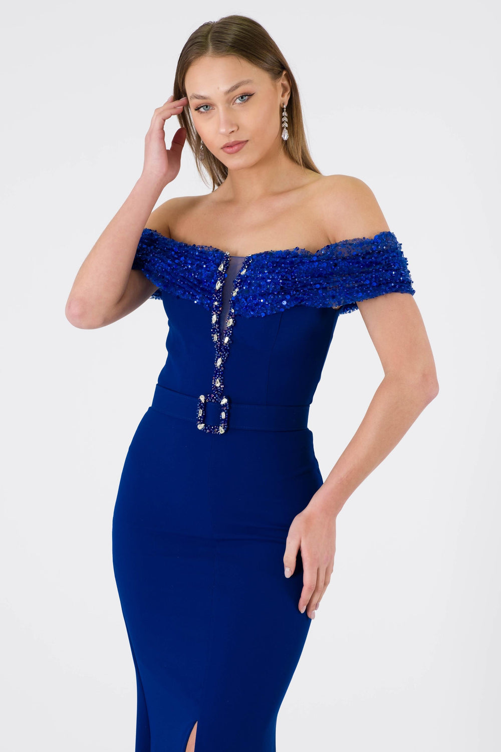 Meyrin Saks Dress Dress