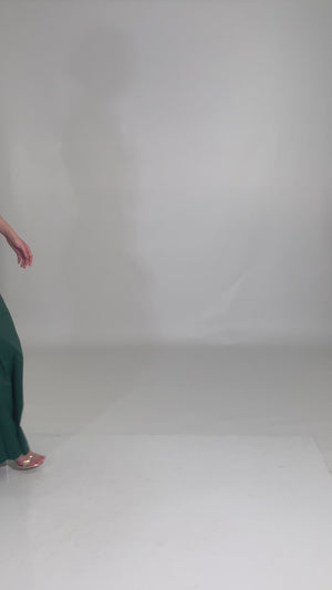 DAWN Zümrüt Abiye Elbise