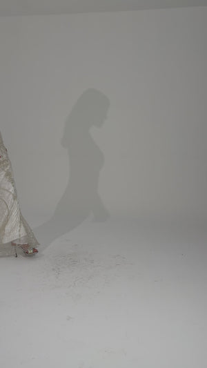 KOTORİBA Ekru Abiye Elbise