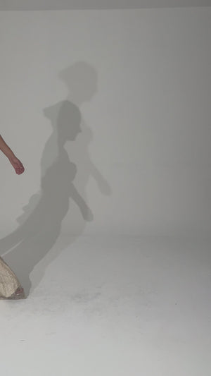 NAFPLİO Bej Abiye Elbise