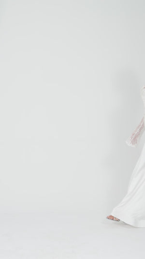 AURELİTH Ekru Abiye Elbise