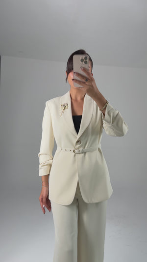 POİSE Krem Ofis Takımı