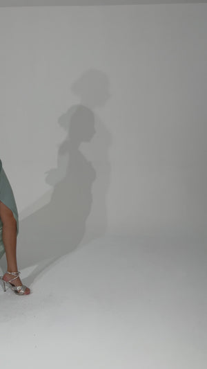 TREBON Mint Abiye Elbise