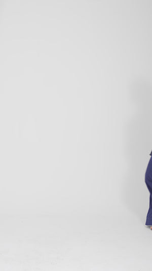 SYLVARA Lacivert Abiye Elbise