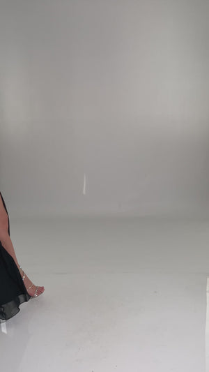 EDİTH Siyah Abiye Elbise