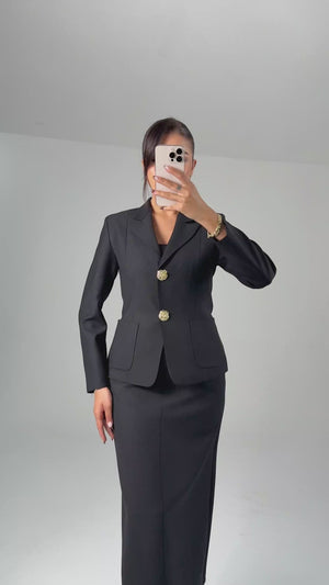 EVOKE Siyah Ofis Takımı