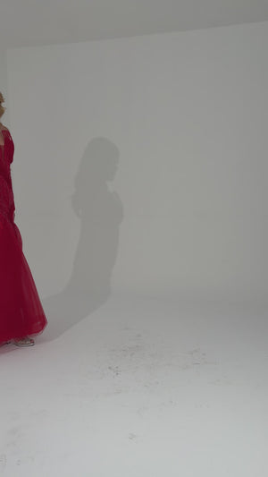 TULUM Kırmızı Abiye Elbise