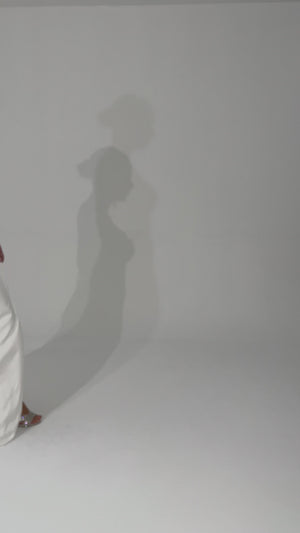 VENCE Ekru Abiye Elbise