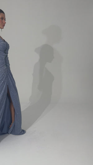 TRAKİA Mint Abiye Elbise