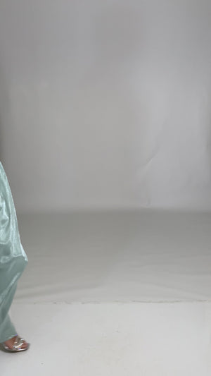 ZONEY Mint Abiye Elbise