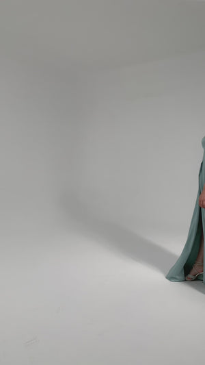 DORAYNE Mint Abiye Elbise