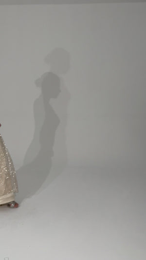 KOTORİBA Bej Abiye Elbise