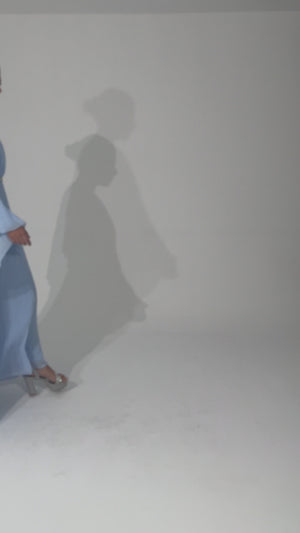 Kotor Bebe Mavisi Abiye Elbise