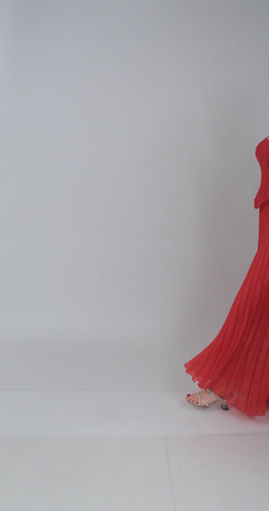 PORTO Kırmızı Abiye Elbise